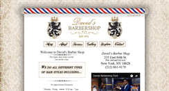 Desktop Screenshot of davidsbarbershop.com